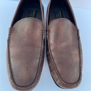 To Boot New York Adam Derrick Leather Penny Loafers Dress Shoes Size 10.5 Italy